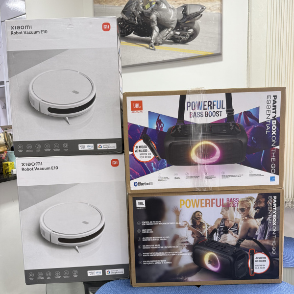 PARTYBOX ou Robô Aspirador ou Relógio Garmin 55  ou MiL Reais 💸