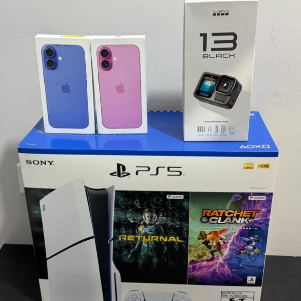 Iphone 16 ou PS5 + GoPro ou R$4K no PIX