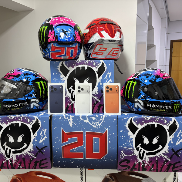 Capacete QUARTARARO ou Marc Marques ou 17 Pro Max ou 5 Mil no Pix