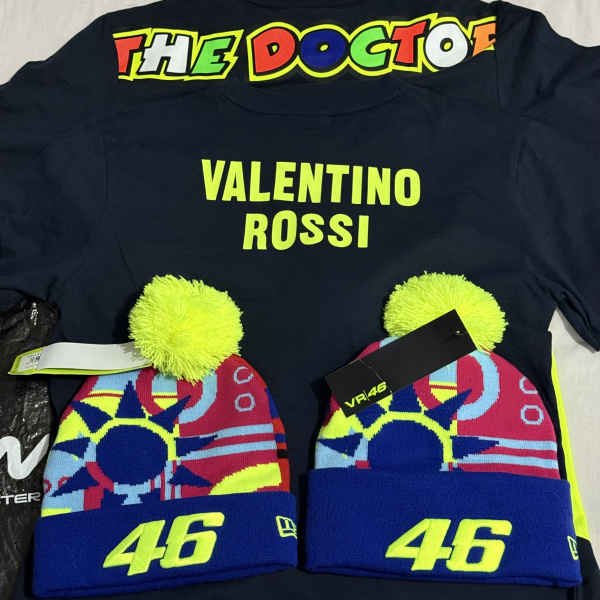 Touca ou Camiseta Valentino Rossi Original